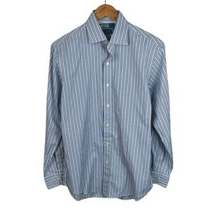 BF1454 Men’s Polo Ralph Lauren Regent Custom Fit Dress Shirt 15.5 32/33 M
